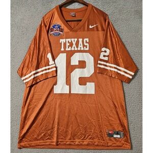 Nike Texas Longhorns Team Vintage Jersey 2010 National ChampionsSize Sz 2XL XXL‎